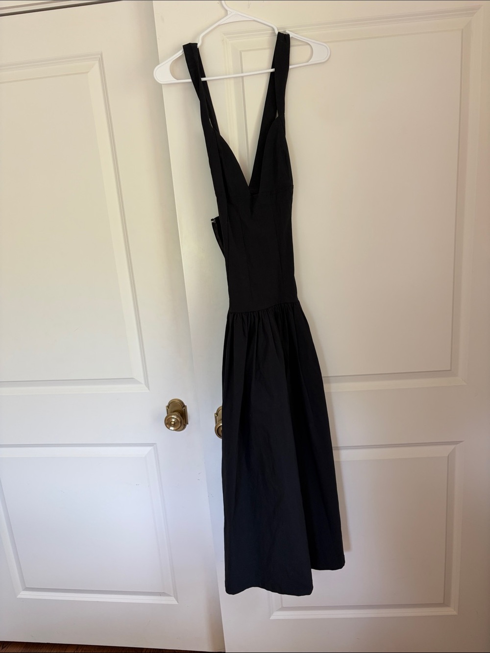 We Wore What Black Drop Waist Maxi Dress - Picture 3 of 3